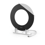Hama dvb-t dvb-t2 kamerantenne performance 45 ring-design actief wit - afbeelding 1