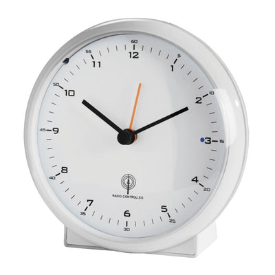 Hama radiogestuurde wekker elegance pro geluidsarm wit