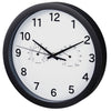 Hama Wall Clock Pure Plus Ø 25 cm con brazo de salvia termohrómetro