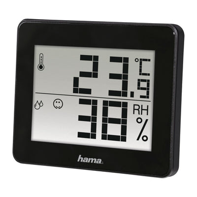 Hama Thermo- hygrometer TH-130 Zwart