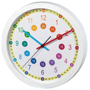 Hama Wall Clock For Children Easy Learning Diameter 30 cm noise arm - afbeelding 1