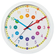 Hama Wall Clock For Children Easy Learning Diameter 30 cm noise arm - afbeelding 2