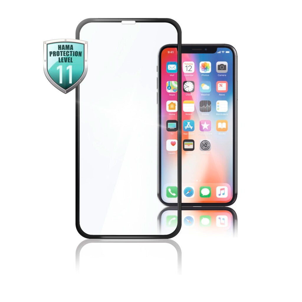 Glass di protezione HAMA 3D-Full-SCREEN per iPhone 11 Black