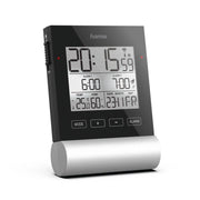 Hama Radio -Driven Alarm clock Black Line Black - afbeelding 2