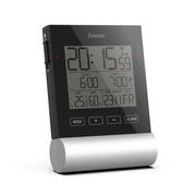 Hama Radio -Driven Alarm clock Black Line Black - afbeelding 3