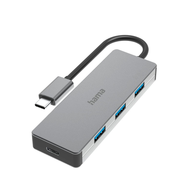 Hama Hub USB-C 4 porte USB 3.2 gen2 10 Gbit S in alluminio