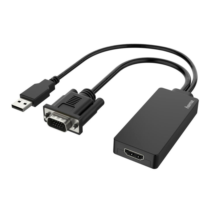 Adattatore video HAMA VGA+USB Plug HDMI Trade;