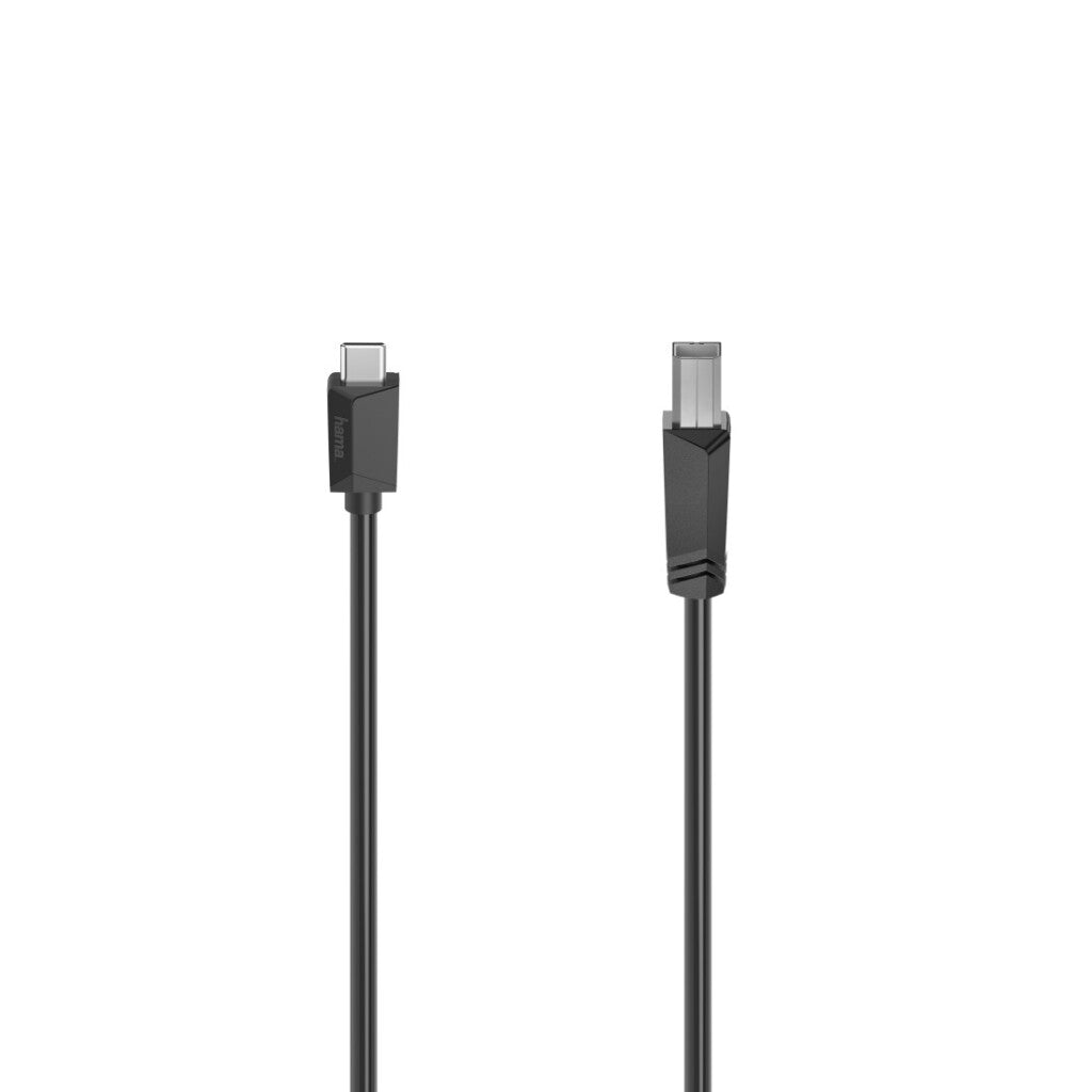 HAMA USB-C Cavo USB-C Plug USB-B-Plug USB 2.0 480 Mbit S 1,50 m