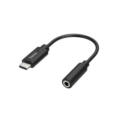 Adaptador de audio HAMA USB-C Enchip 3,5 mm-Jack Connection Stereo