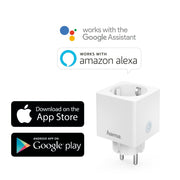 Hama Wifi-StopContact Small Square 3.680 W 16A Pak Van 3 - afbeelding 3