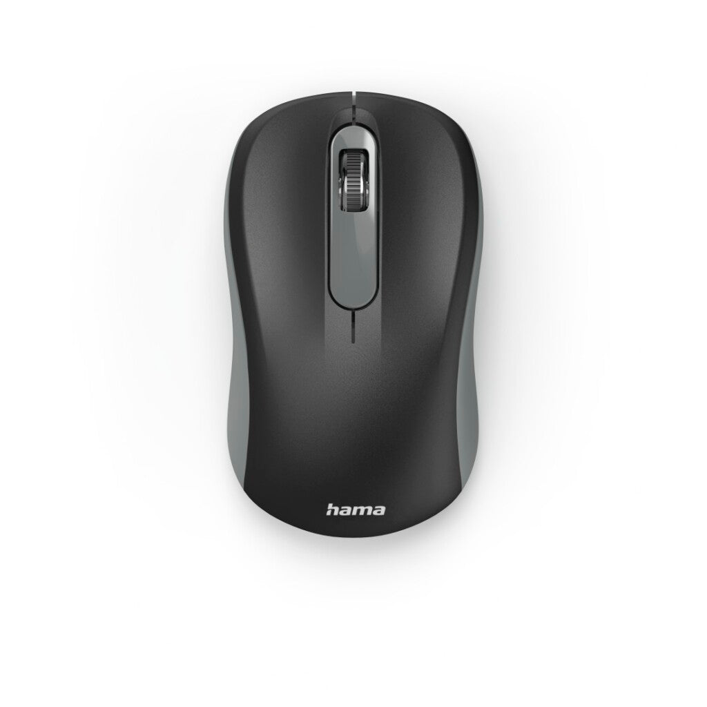 Mouse ottico wireless Hama amw-200 3 pulsanti nero antracite