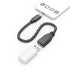 Hama Cable adaptador USB OTG USB-C enchufe - Conexión USB-A 15 cm negro