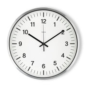 Hama Radio -Driven Wall Clock Shiny Ø 35cm Aluminum - afbeelding 1