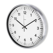 Hama Radio -Driven Wall Clock Shiny Ø 35cm Aluminum - afbeelding 2