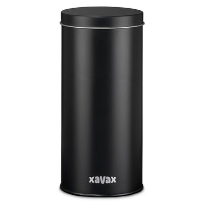 Xavax Xavax Coffee Path tin for storing 20 Senseo-Pads etc. Metal Black
