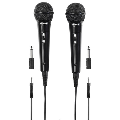 Set karaoke con microfono dinamico Thomson m135d nero