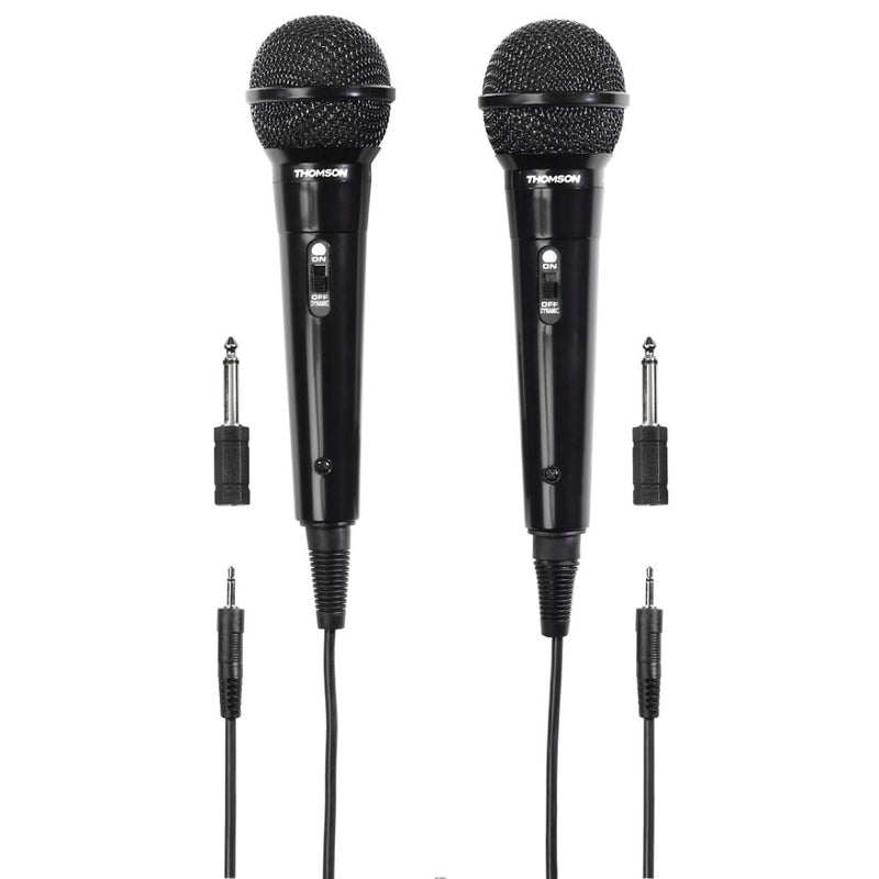 Set karaoke con microfono dinamico Thomson m135d nero