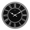 Hama Wall Clock Rab Vintage non tocca 30 cm Black White MDF