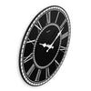 Hama Wall Clock Rab Vintage non tocca 30 cm Black White MDF