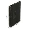 Funda Hama para tablet de terciopelo para tablets de 24 - 28 cm (9,5 - 11) negra