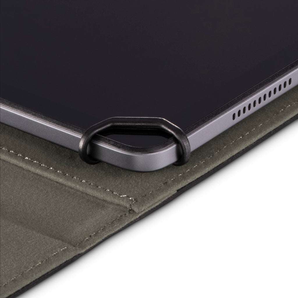 Funda Hama para tablet de terciopelo para tablets de 24 - 28 cm (9,5 - 11) negra
