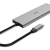 Hama usb-c-hub 4 ports 2x usb-a 2x usb-c usb 3.2 gen2 10 gbit s pd alu