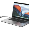 Hama usb-c-hub 4 ports 2x usb-a 2x usb-c usb 3.2 gen2 10 gbit s pd alu