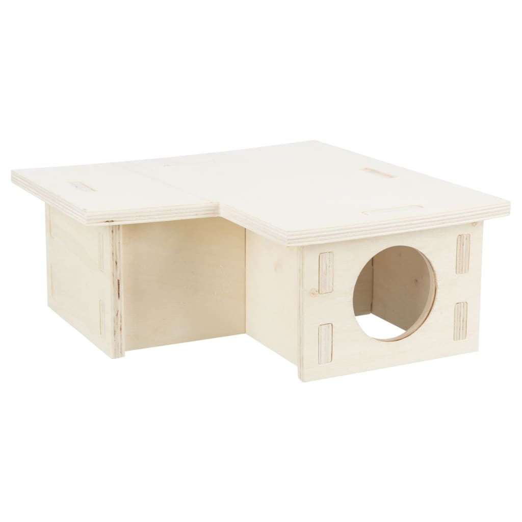 Trixie Trixie roedor House 3 habitaciones 25x10x25 cm de madera