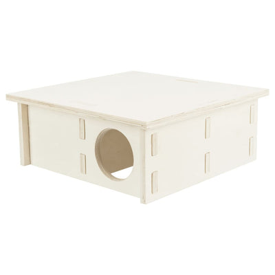 Trixie Rodent House 4 camere non trattate in legno naturale