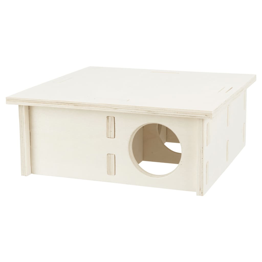 Trixie Rodent House 4 camere non trattate in legno naturale