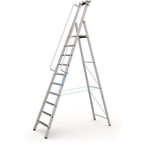 Zarges plataforma escaleras + pasamano meistertritt s 10tr