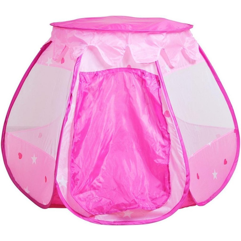 Tenda da gioco con 100 palline rosa