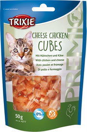 Trixie premio cheese chicken cubes - afbeelding 1