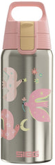 Botella para beber Sigg de aluminio fly away de 0,5 l: colorida y duradera.