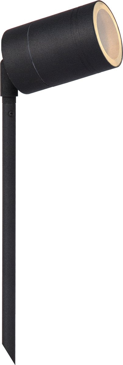 Lucide arne-led - tuinspot - ø 6,3 cm - led - gu10 - 1x5w 2700k - ip44 - zwart