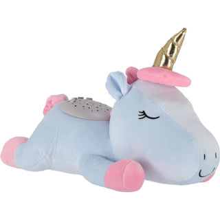 Proiettore unicorno coccole blu blu