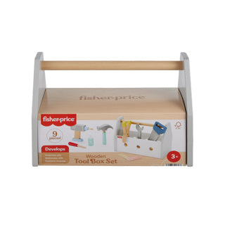 Cassetta porta attrezzi in legno Fisher Price