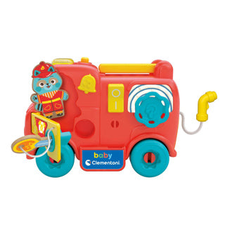 Camión de bomberos montessori bebé clementoni