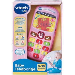 Vtech Baby Phone Llamada rosa