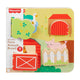 Animales de granja peek-a-boo de madera de Fisher-price | 2 piezas