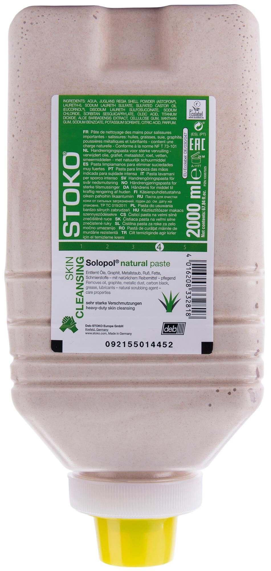 Stoko Solopol 2000 ml Deb-Hand Cleaner