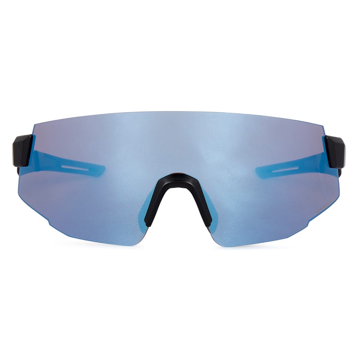 Vigor hdii fietsbril zwart blauw lens