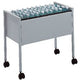 Carrello per cartelle sospese Abi smead 655x368x592mm argento metallizzato