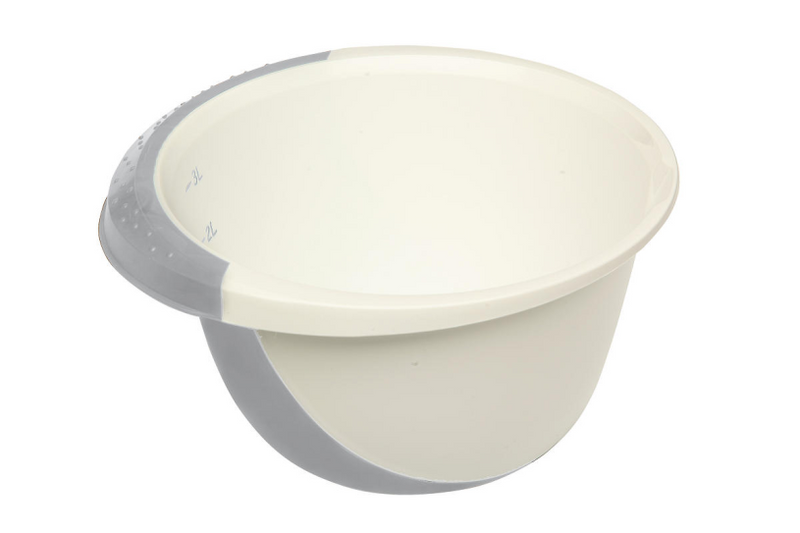 Ciotola Keeper antiscivolo 3,5l bianco grigio