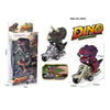 Dino op motor frictie 12cm set a 2