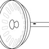 Filtro di ricambio Kirchhoff, acciaio inossidabile, ø 81 mm per valvola a cestello ø 114 mm, con sfera - 98835640