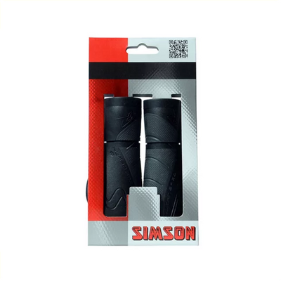 Simson maneja la ergonomía de la forma de la paleta de la paleta del anshracita-antracita, la distribución de presión óptima, soporte adicional, adecuado para bicicletas con engranaje de cambio de agarre #Simson #Gonomics #Black-Antracite