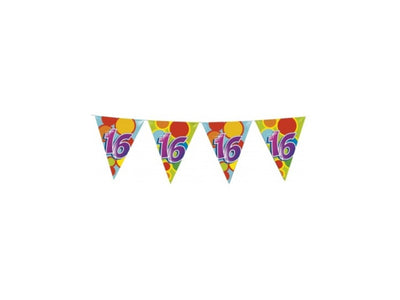 Linea bandiera Haza 10mtr personaggi 16 anni confezione da 5