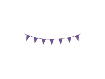 Línea de bandera Haza 10m violeta