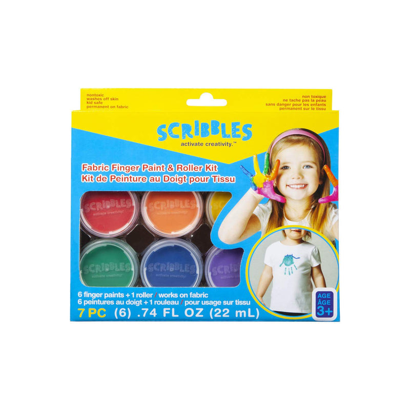 Scarabocchi • rullo per dipingere con le dita per tessuti